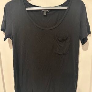Banana Republic Classic Black Short Sleeve Tee
